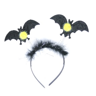 Ободок, 10х19 см, "Летучая мышь" - интернет-магазин optom-k.com