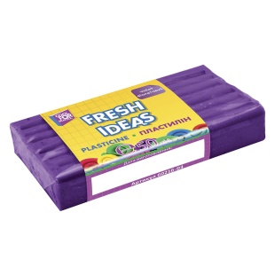Пластилін, 50 г, фіолетовий колір, "Fresh Ideas" , COOLFORSCHOOL - інтернет-магазин optom-k.com