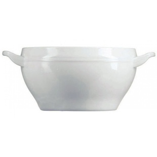 Бульонница, 540 мл, стеклянная, круглая, с ручками, "Potage", LUMINARC - интернет-магазин optom-k.com