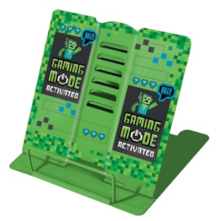Підставка для книг, 15х18 см, металева, "Kidis Gaming mode" - інтернет-магазин optom-k.com