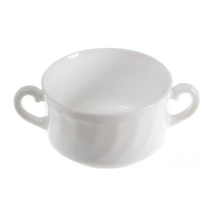 Бульонница, 300 мл, стеклянная, круглая, с ручками, "Trianon", LUMINARC - интернет-магазин optom-k.com