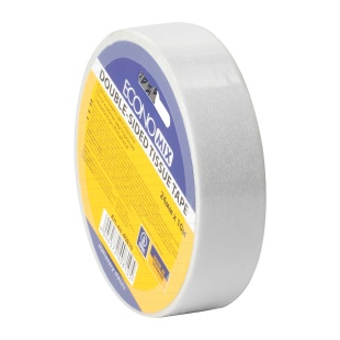 Скотч двосторонній, 24 мм х 10 м, "Tissue" ,  - інтернет-магазин optom-k.com