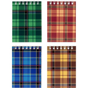 Блокнот, А7, 48 листов, верхняя спираль, клетка, мягкая обложка, AXENT - интернет-магазин optom-k.com