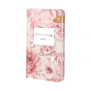 Еженедельник датированный, 2026, 90х150 мм, Pocket, Peony Dreams, AXENT Еженедельник датированный, 2026, 90х150 мм, Pocket, Peony Dreams, AXENT - интернет-магазин optom-k.com