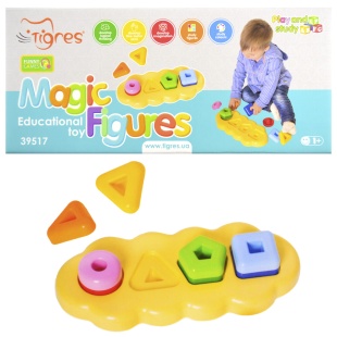 Игрушка развивающая, 8 элементов, в коробке 35х15х6 см, "Магические фигурки", Тигрес - интернет-магазин optom-k.com
