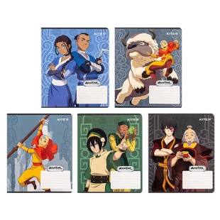 Тетрадь, 12 листов, линия, софт тач + УФ лак, "AV", KITE тетради и альбомы - интернет-магазин optom-k.com