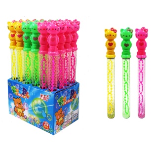 Мыльные пузыри, 38 см, цветные, "Hello Kitty" - интернет-магазин optom-k.com