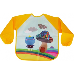 Фартук детский, 35х40 см, для творчества, желтый, MAXI - интернет-магазин optom-k.com