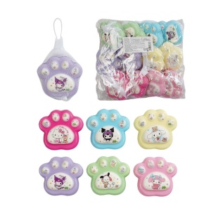 Антистресс-сквиш, 8 см, цветной, ароматизированный, в ассортименте, "Лапка" - интернет-магазин optom-k.com