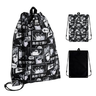 Сумка для обуви, 1 отделение, "Anime Boy", KITE рюкзаки - интернет-магазин optom-k.com