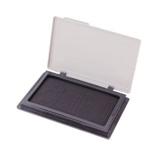 Подушка штемпельная, 70х110 мм, настольная, черный цвет, ECONOMIX - интернет-магазин optom-k.com