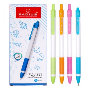 Ручка шариковая, 0,7 мм, "Trixo", Radius - интернет-магазин optom-k.com