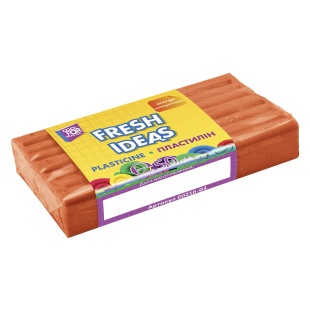 Пластилін, 50 г, помаранчевий колір, "Fresh Ideas" , COOLFORSCHOOL - інтернет-магазин optom-k.com