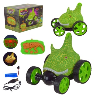 Перевертыш на радиоуправлении, 12х10х10 см, на аккумуляторе, в коробке 16,2х9,8х11,5 см - интернет-магазин optom-k.com