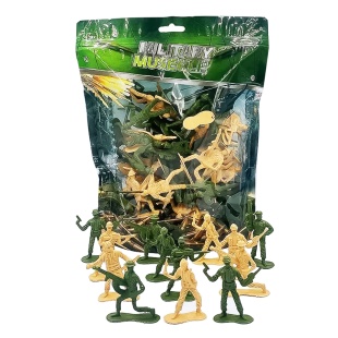 Набор военного, солдатики, в пакете 22х27х4 см - интернет-магазин optom-k.com