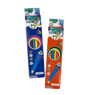 Карандаши цветные, 6 цветов, MUHUI - интернет-магазин optom-k.com
