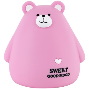 Скарбничка, 13х13х15 см, пластик, "Pink Bear", KITE канцелярія - інтернет-магазин optom-k.com