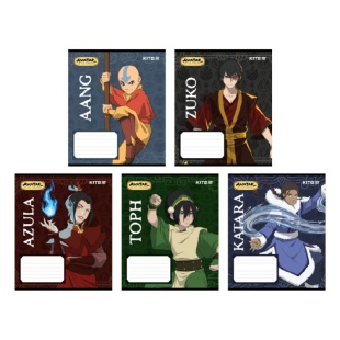 Тетрадь, 18 листов, клетка, гибр. лак + УФ лак, "AV", KITE тетради и альбомы - интернет-магазин optom-k.com