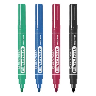 Маркер, 2,5 мм, круглый, "Flipchart", CENTROPEN - интернет-магазин optom-k.com