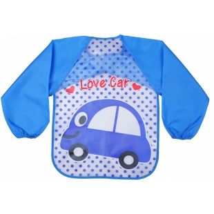 Фартук детский, 37х50 см, для творчества, синий, MAXI - интернет-магазин optom-k.com