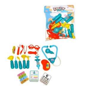 Набор врача, 17 предметов, в пакете 27х32х4 см - интернет-магазин optom-k.com