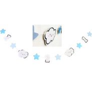 Гирлянда-баннер, 1,2м, 6х6 см, 1 год, для мальчика, MAXI - интернет-магазин optom-k.com