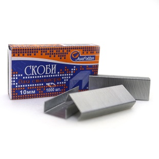 Скоби, №10, 1000 штук, для степлера, Josef Otten - інтернет-магазин optom-k.com