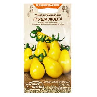 Томат, 0,1 г, "Груша Жовта", Насіння України - інтернет-магазин optom-k.com