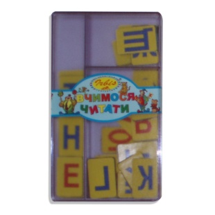 Набор украинских буков, "Вчимося читати", Irbis - интернет-магазин optom-k.com