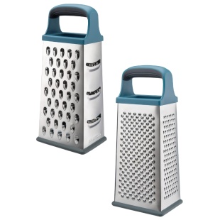 Терка 4-сторонняя, 22,5 см, нержавеющая сталь, пластиковый держатель, "Rasch", RINGEL - интернет-магазин optom-k.com