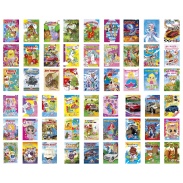 Розмальовка, А4, 8 сторінок, м'яка обкладинка, в асортименті, СКАТ - інтернет-магазин optom-k.com