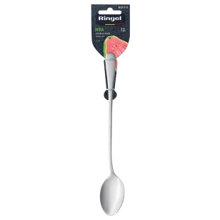 Коктейльная ложка, 1 штука, нержавеющая сталь, на блистере, "Mira", RINGEL - интернет-магазин optom-k.com