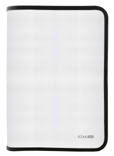 Папка для тетрадей, В5, пластиковая, на молнии, черный цвет, ECONOMIX - интернет-магазин optom-k.com