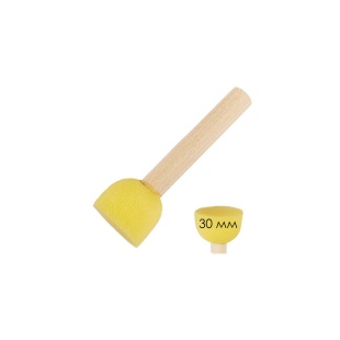Спонж для нанесения защитного лака, 30 мм - интернет-магазин optom-k.com