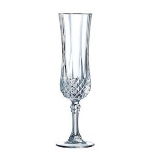 Набор бокалов, 6 штук по 140 мл, стеклянные, для шампанского, "Longchamp", ECLAT - интернет-магазин optom-k.com