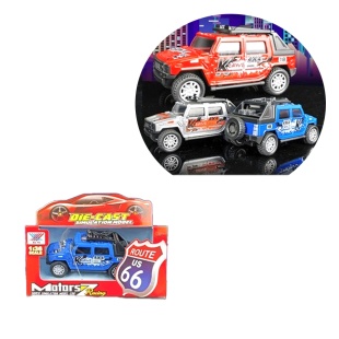 Внедорожник, 11 x 5 x 5 см, 3 вида, инерционный, пластиковый, DIY TOYS - интернет-магазин optom-k.com