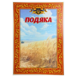 Бланк "Благодарность", А4, 200 г/м2, Leader - интернет-магазин optom-k.com