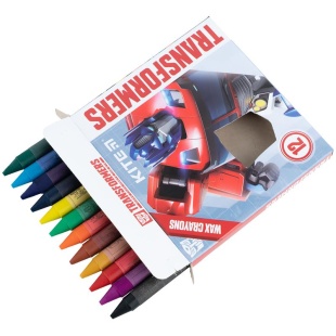 Карандаши цветные, 12 цветов, восковые, "TF", KITE канцелярия - интернет-магазин optom-k.com