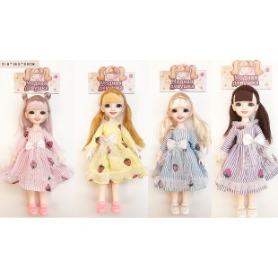 Кукла шарнирная, 29 см, в пакете 31х16х6 см - интернет-магазин optom-k.com