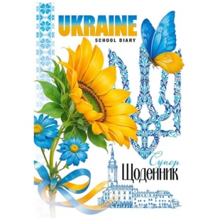 Щоденник учнівський, 143х197 мм, 40 аркушів, м'яка обкладинка, на скобі, Fresh - інтернет-магазин optom-k.com