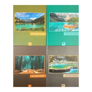 Книга канцелярская, А4, 80 листов, клетка, твердая обложка, "Природа", Art Print - интернет-магазин optom-k.com