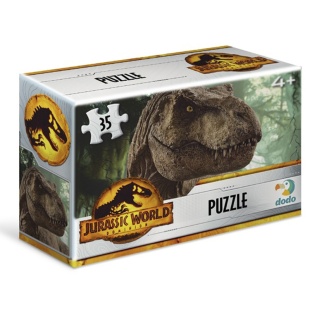 Пазл-мини картонный, 35 элементов, пазл 20х13 см, "Jurassic Park", DODO - интернет-магазин optom-k.com