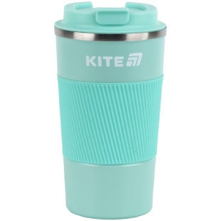 Термокружка, 510 мл, мятная, нержавеющая сталь, KITE канцелярия - интернет-магазин optom-k.com