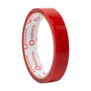 Скотч двухсторонний, 18 мм х 2 м х 0,5 мм, пиноакрилова основа,  - интернет-магазин optom-k.com