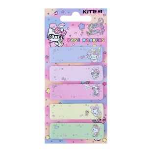 Закладка бумажная с рисунком, 5х15х50мм, 100 шт, прямоугольная, HK, KITE канцелярия - интернет-магазин optom-k.com