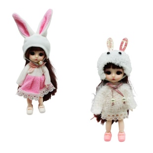 Кукла маленькая, в пакете 17х12х5 см - интернет-магазин optom-k.com