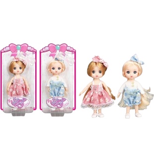 Кукла, 16 см, в ассортименте, на планшете 12х5,5х23 см - интернет-магазин optom-k.com