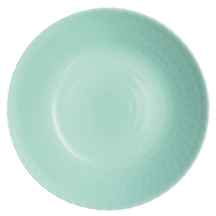 Тарілка, 20 см, супова, кругла, скло, "PAMPILLE LIGHT TURQUOISE",  LUMINARC - інтернет-магазин optom-k.com