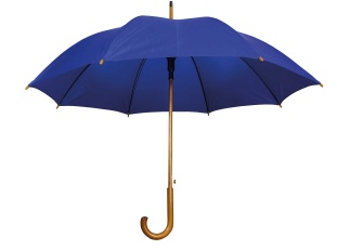 Зонт-трость женская, 90 см, полуавтомат, синий цвет, "Twist", ECONOMIX PROMO - интернет-магазин optom-k.com