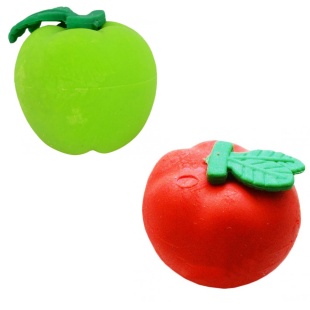 Ластик, 2,5 см, "Помидор и яблоко", Josef Otten - интернет-магазин optom-k.com
